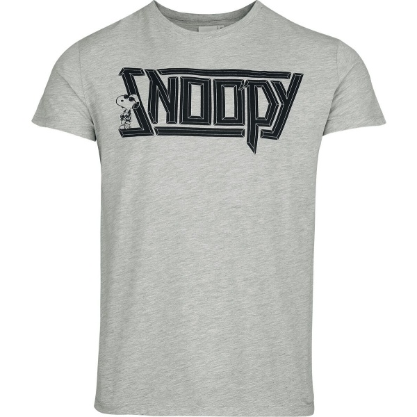 Peanuts Snoopy Tričko šedá - Merchstore.cz