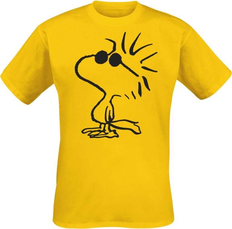Peanuts Woodstock Tričko žlutá - Merchstore.cz
