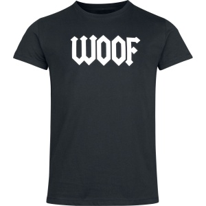 Peanuts WOOF Tričko černá - Merchstore.cz