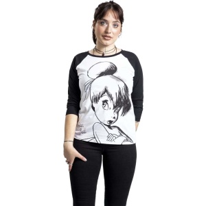 Peter Pan Tinker Bell - Sketch Dámské tričko bílá/cerná - Merchstore.cz
