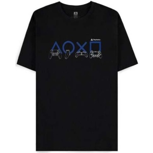 Playstation PlayStation Controller Tričko černá - Merchstore.cz