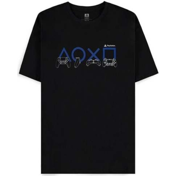 Playstation PlayStation Controller Tričko černá - Merchstore.cz