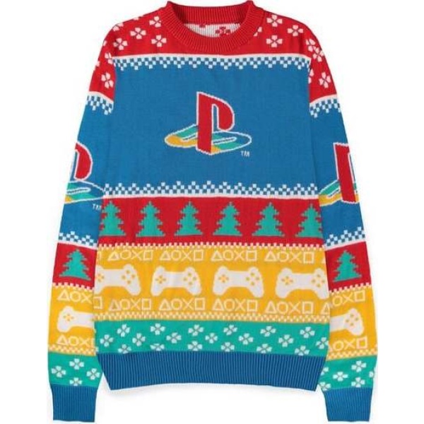 Playstation PlayStation Logo Svetr vícebarevný - Merchstore.cz