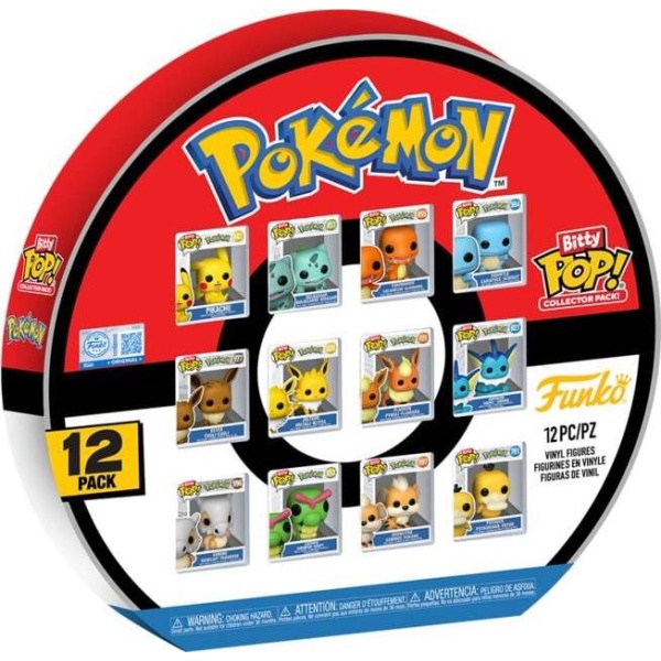Pokémon Balení 12 ks vinylových figurek Pokémon (Bitty Pop!) Sberatelská postava standard - Merchstore.cz