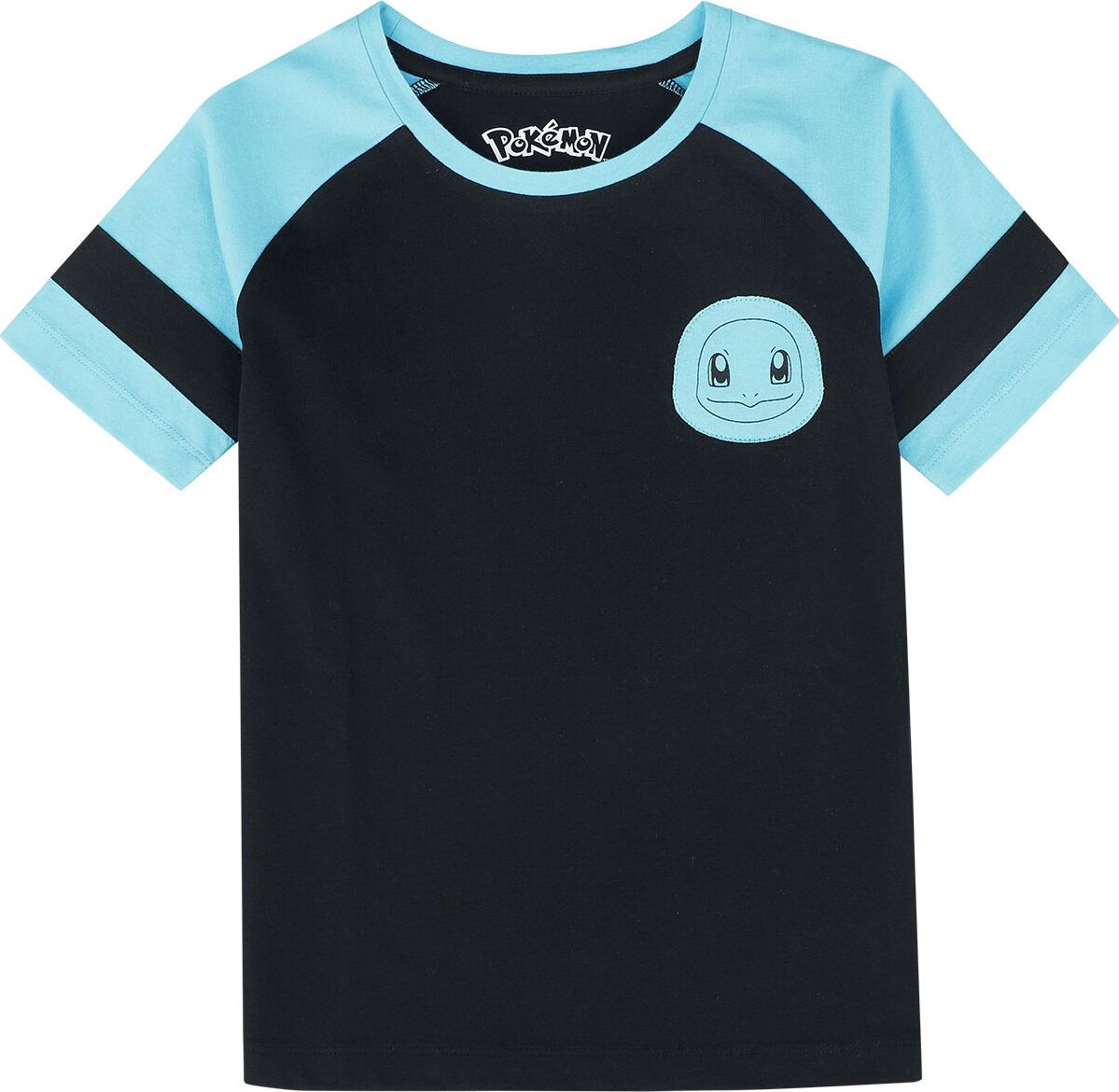 Pokémon Schiggy detské tricko cerná/modrá - Merchstore.cz Pokémon Schiggy detské tricko cerná/modrá - Merchstore.cz