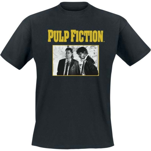 Pulp Fiction Vincent & Jules Tričko černá - Merchstore.cz