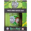 Rick And Morty Hrnek s ponožkami Portal Hrnek vícebarevný - Merchstore.cz