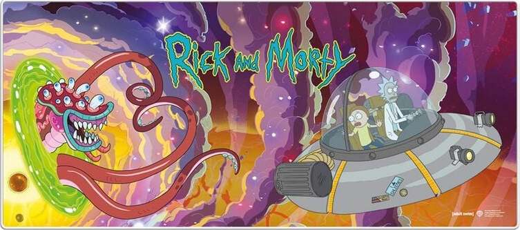 Rick And Morty Rick & Morty podložka pod myš vícebarevný - Merchstore.cz Rick And Morty Rick & Morty podložka pod myš vícebarevný - Merchstore.cz