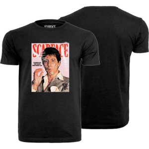 Scarface Magazine Cover - Oversize Tričko černá - Merchstore.cz