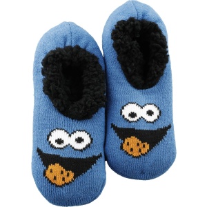 Sesame Street Cookie Monster - Krümelmonster Ponožky vícebarevný - Merchstore.cz