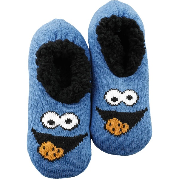 Sesame Street Cookie Monster - Krümelmonster Ponožky vícebarevný - Merchstore.cz
