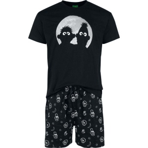 Sesame Street Ernie und Bert - Moonlight pyžama vícebarevný - Merchstore.cz