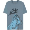 Sesame Street Krümelmonster Tričko modrá - Merchstore.cz
