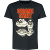 Sesame Street Monster Street Tričko černá - Merchstore.cz