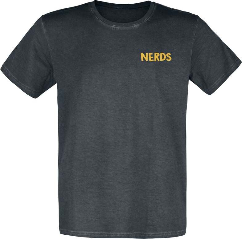 Sesame Street Nerds Are Cool - Ernie und Bert Tričko černá - Merchstore.cz Sesame Street Nerds Are Cool - Ernie und Bert Tričko černá - Merchstore.cz