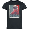 Sesame Street Nom Tričko černá - Merchstore.cz