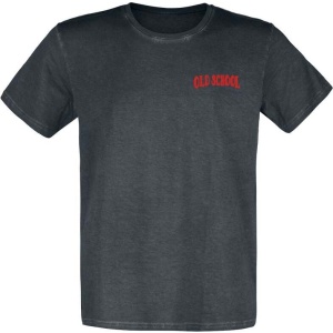 Sesame Street Old School - Ernie und Bert Tričko černá - Merchstore.cz