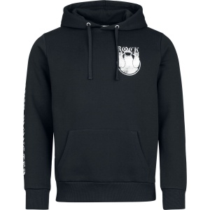 Sesame Street Rock Monster - Krümelmonster - Cookie Monster Mikina s kapucí černá - Merchstore.cz