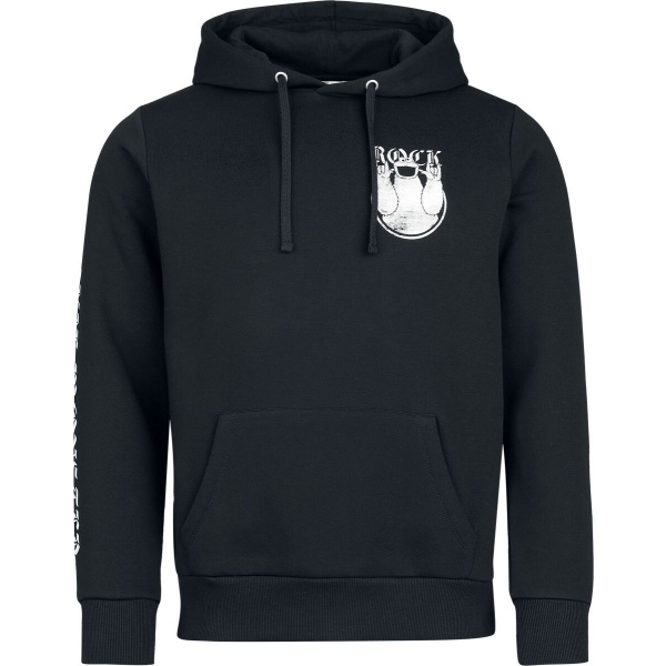 Sesame Street Rock Monster - Krümelmonster - Cookie Monster Mikina s kapucí černá - Merchstore.cz