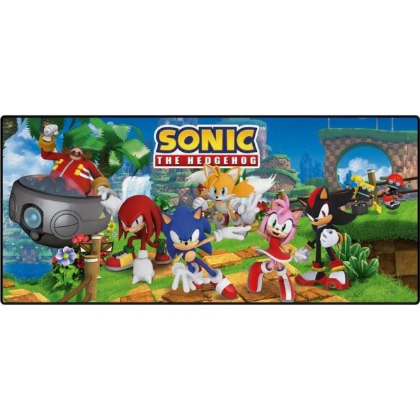 Sonic The Hedgehog Characters podložka pod myš vícebarevný - Merchstore.cz