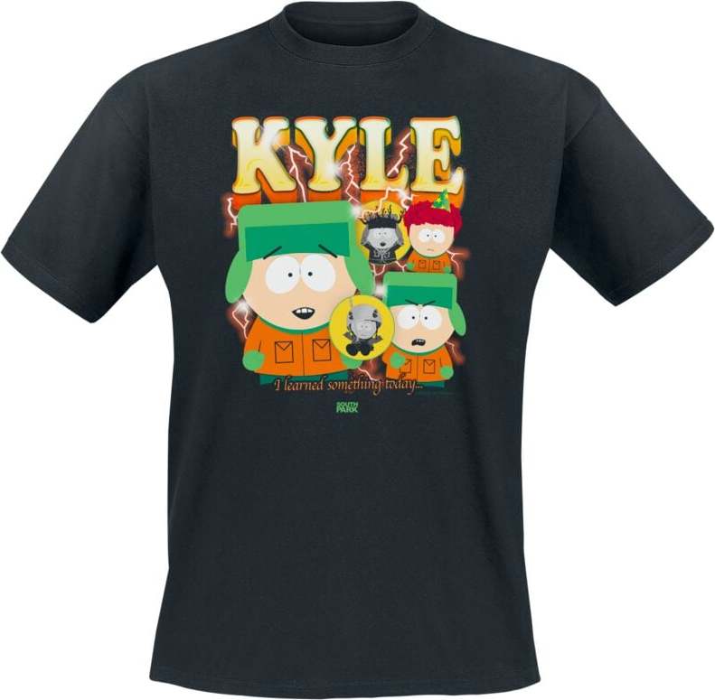 South Park Kyle Bootleg Rap Tričko černá - Merchstore.cz South Park Kyle Bootleg Rap Tričko černá - Merchstore.cz