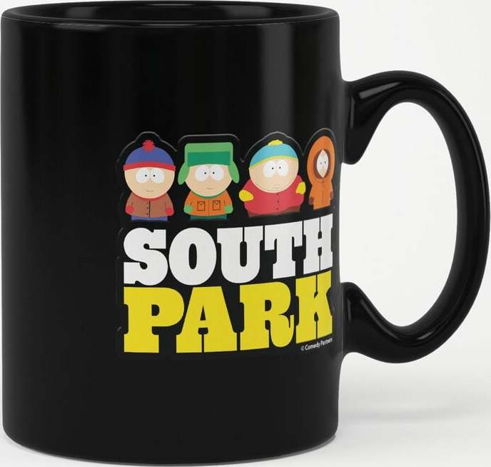 South Park Logo Hrnek černá - Merchstore.cz South Park Logo Hrnek černá - Merchstore.cz