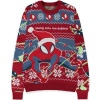 Spider-Man Swing Into The Holidays Pletený svetr vícebarevný - Merchstore.cz