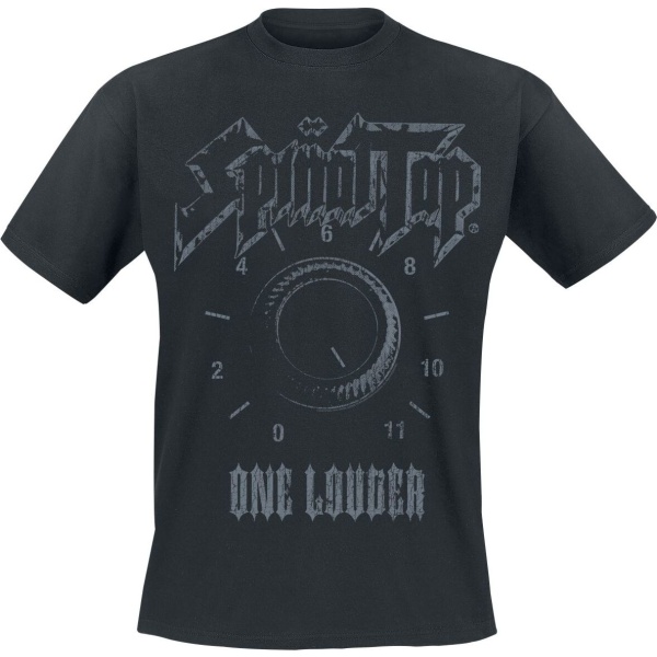 Spinal Tap One Louder Tričko černá - Merchstore.cz