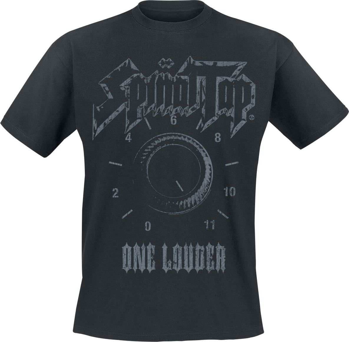 Spinal Tap One Louder Tričko černá - Merchstore.cz Spinal Tap One Louder Tričko černá - Merchstore.cz