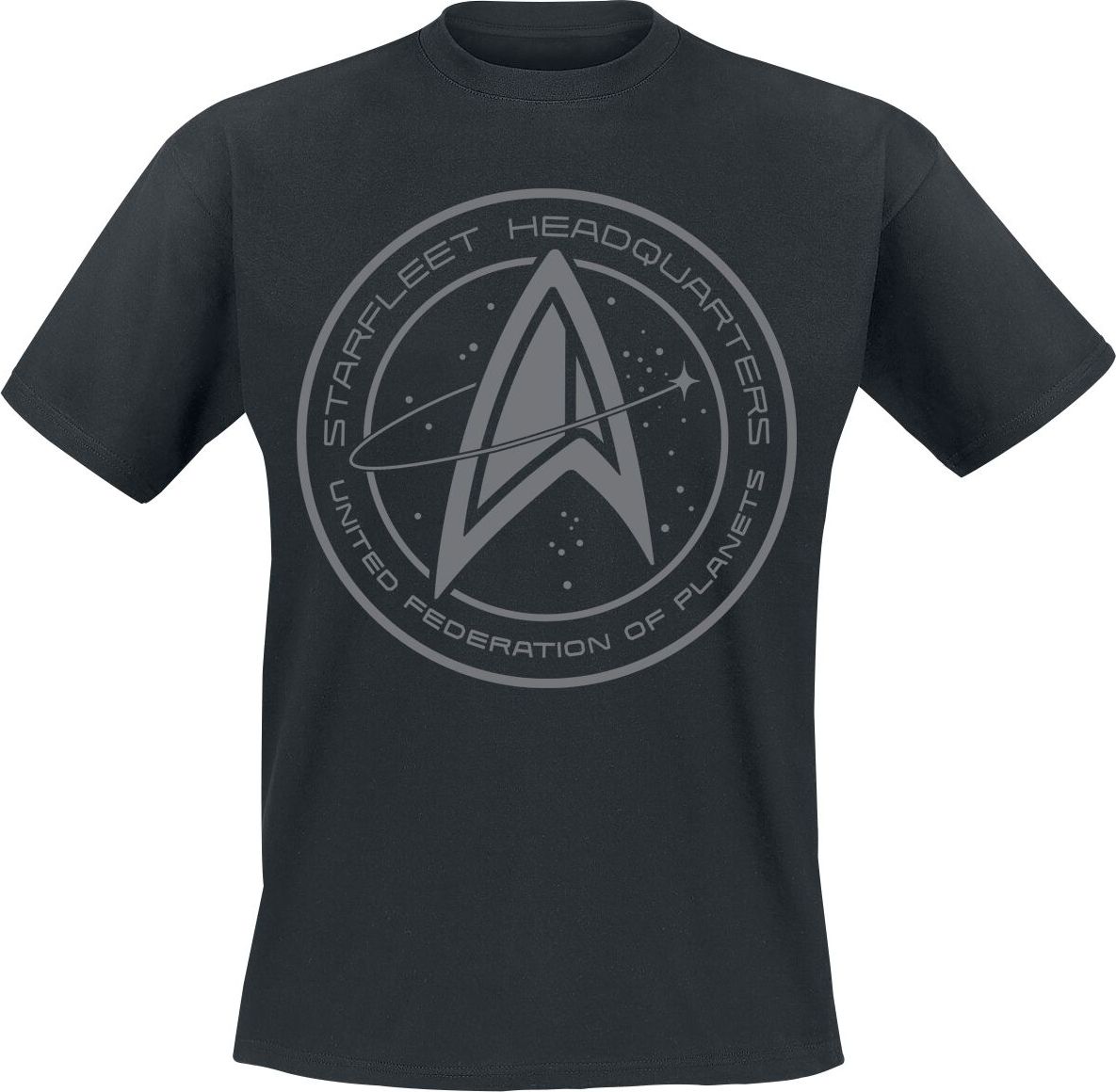Star Trek Picard - Starfleet Headquarters Tričko černá - Merchstore.cz Star Trek Picard - Starfleet Headquarters Tričko černá - Merchstore.cz