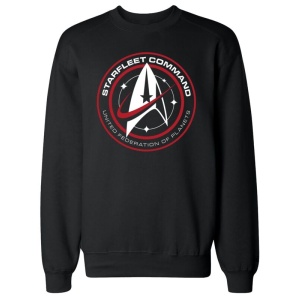 Star Trek Starfleet Command Mikina černá - Merchstore.cz