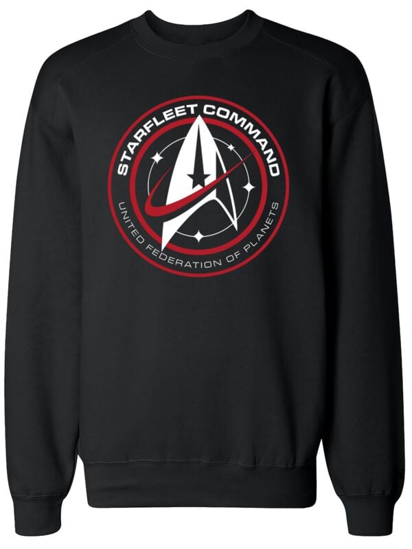 Star Trek Starfleet Command Mikina černá - Merchstore.cz Star Trek Starfleet Command Mikina černá - Merchstore.cz