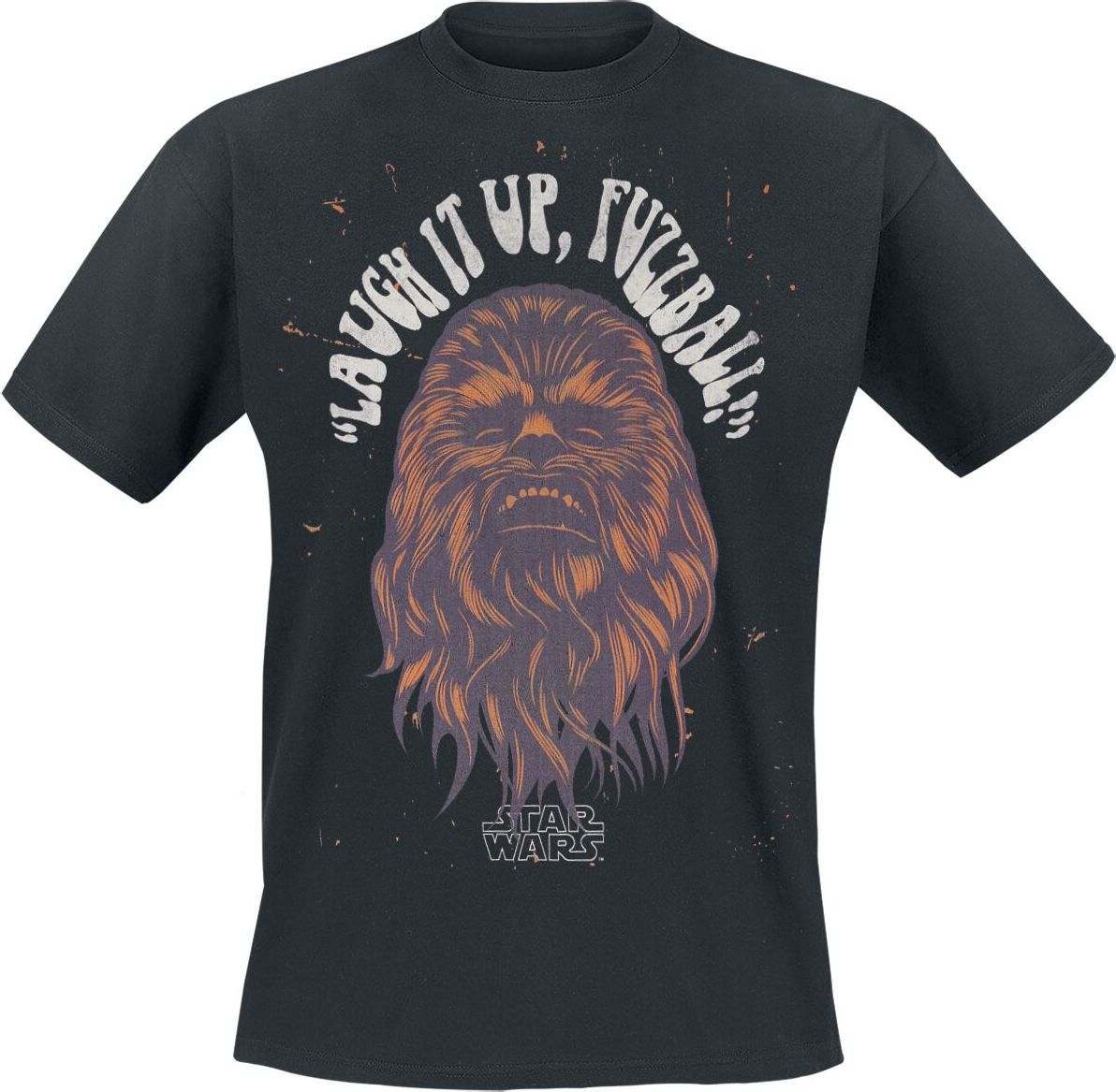 Star Wars Laught It Up Fuzzball Tričko černá - Merchstore.cz Star Wars Laught It Up Fuzzball Tričko černá - Merchstore.cz