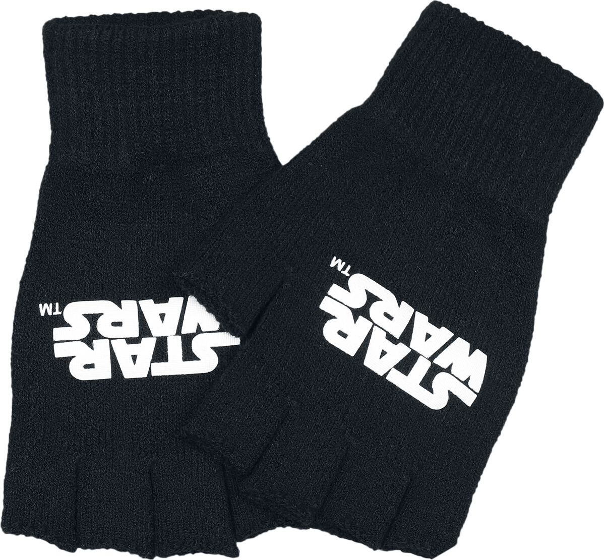 Star Wars Logo rukavice bez prstů černá - Merchstore.cz Star Wars Logo rukavice bez prstů černá - Merchstore.cz