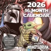 Star Wars Nástěnný kalendář The Mandalorian 2026 Nástenný kalendář vícebarevný - Merchstore.cz