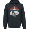 Star Wars 1977 Mikina s kapucí černá - Merchstore.cz