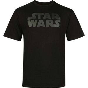 Star Wars Logo Tričko černá - Merchstore.cz