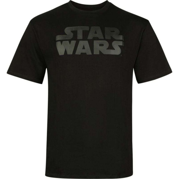 Star Wars Logo Tričko černá - Merchstore.cz