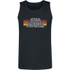 Star Wars Vintage Logo Tank top černá - Merchstore.cz