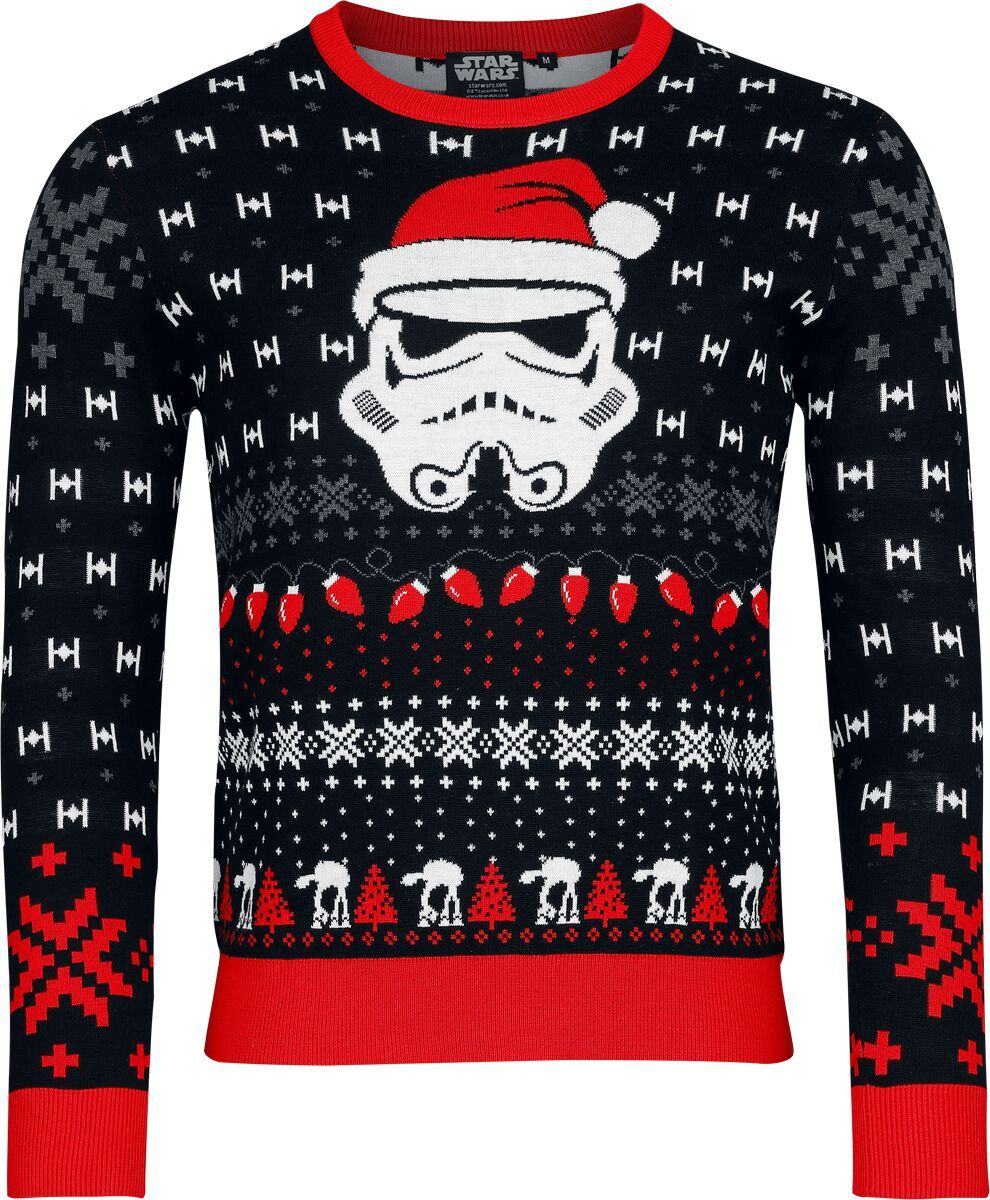 Star Wars Ugly Santa Trooper Pletený svetr vícebarevný - Merchstore.cz Star Wars Ugly Santa Trooper Pletený svetr vícebarevný - Merchstore.cz