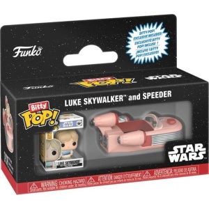 Star Wars Vinylová figurka Luke Skywalker and Speeder (Bitty Pop! Ride) Sberatelská postava standard - Merchstore.cz