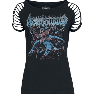 Stranger Things Demogorgon Dámské tričko černá - Merchstore.cz