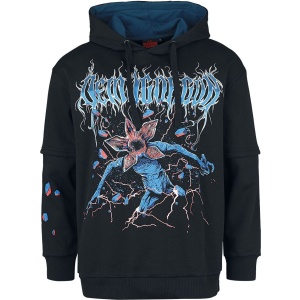Stranger Things Demogorgon Mikina s kapucí černá - Merchstore.cz