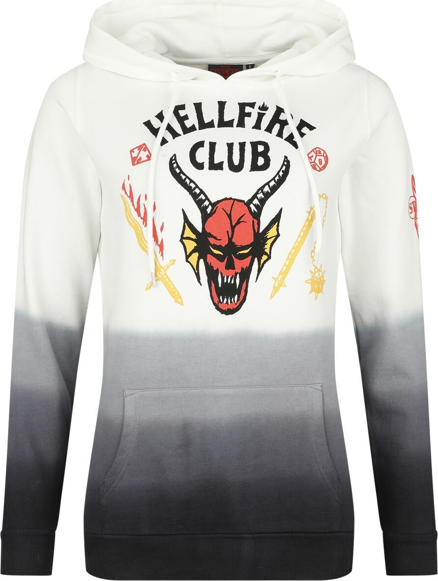 Stranger Things Hellfire Club Dámská mikina s kapucí cerná/bílá - Merchstore.cz Stranger Things Hellfire Club Dámská mikina s kapucí cerná/bílá - Merchstore.cz