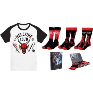 Stranger Things Sada Hellfire Club Tričko vícebarevný - Merchstore.cz