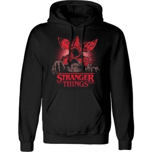 Stranger Things Pixel Demogorgon Mikina s kapucí černá - Merchstore.cz
