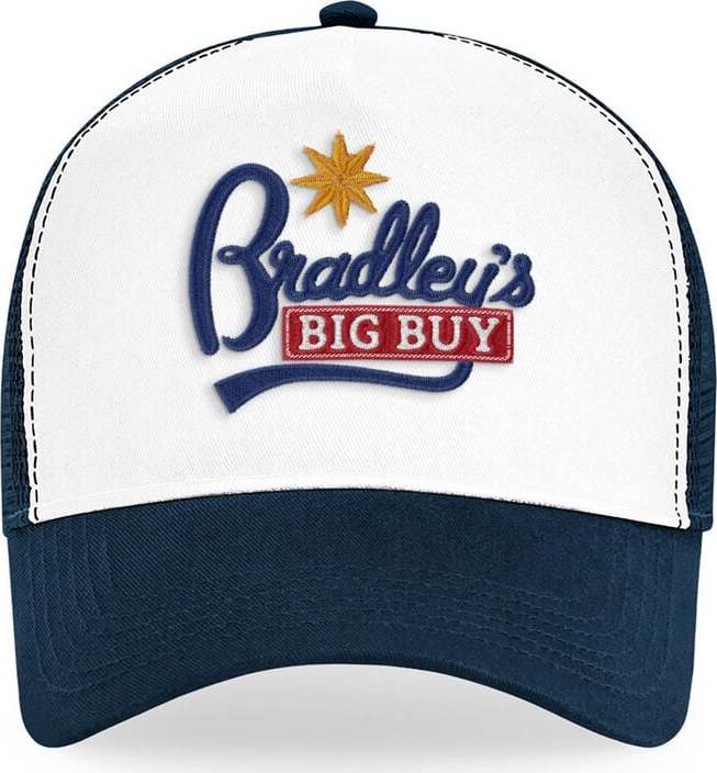 Stranger Things Season 5 - Bradley's Big Buy Baseballová kšiltovka vícebarevný - Merchstore.cz