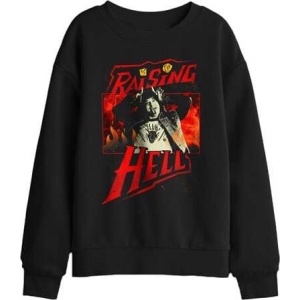 Stranger Things Season 5 - Eddie Munson Raising Hell Mikina černá - Merchstore.cz