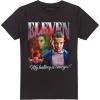 Stranger Things Season 5 - Eleven Homage Tričko černá - Merchstore.cz