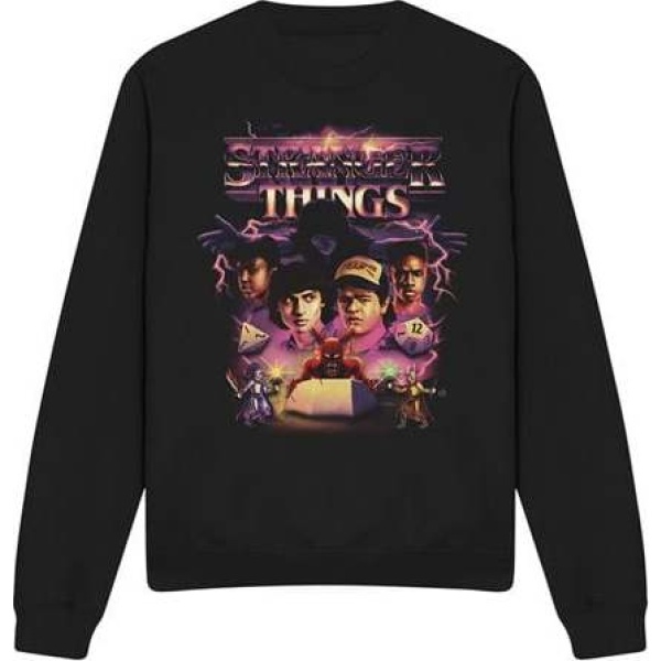 Stranger Things Season 5 - Group Thunder Metal Band Mikina černá - Merchstore.cz